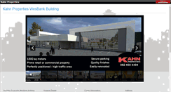 Desktop Screenshot of kahnproperties.co.za